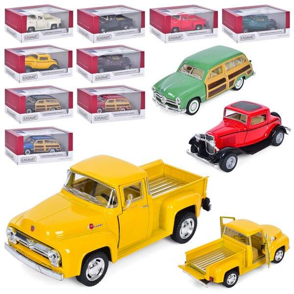 Модель джип FORD CLASSIC COLLECTION 5" KT5451W  метал.інерц.відкр.дв.3в.4кол.кор./96/ (шт.)