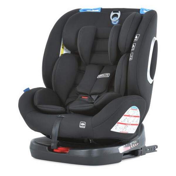 Автокрісло дитяче ME 1079 ABSOLUTE Royal Total Black (1шт) группа 0+123, 360град, isofix, лен черн (шт.)