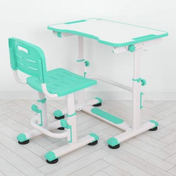 Парта M 4820-5 (1шт) зі стільцем, регул. висота, зелений. (шт.)