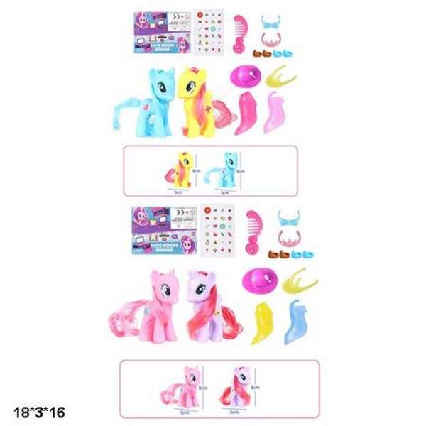 Поні/Єдиноріг SG-D19001/'SG-D19004 з крилами 2в.2кол.кул.18*3*16 /288/ (шт.)