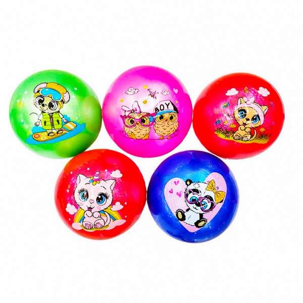 М'яч 9' BT-PB-0200 тварини 5кол.5мал.70г сітка /240/ (шт.)