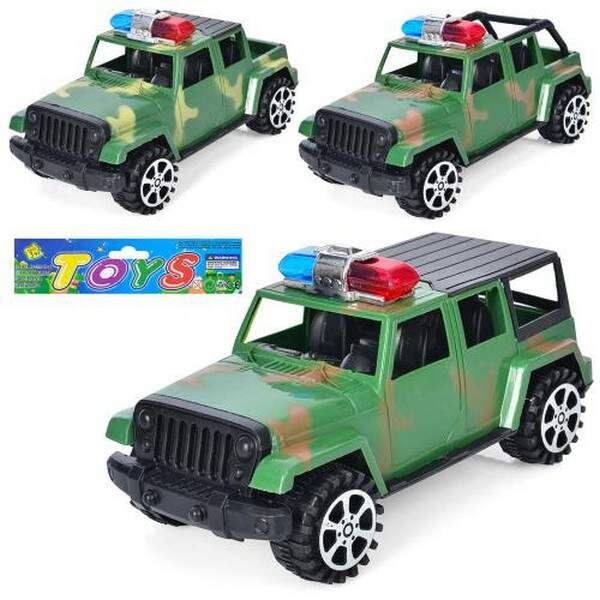 Джип 760-7-8-9A (144шт) на запуску, 17,5см, 3 види, в кульці, 22-17-8,5см (шт.)