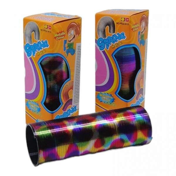 Пружинка-Веселка HR52-A15/A16/A17 (288шт/2) 3 види мікс, короб.5,3*5,3*15,5 см (шт.)