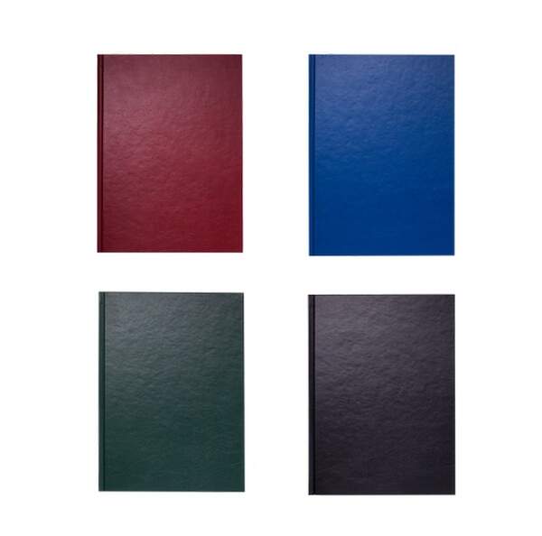 Книга обліку 192арк/кліт,бумвініл, оф.(тв. обл), А4, асорті BM.2406 (шт.)