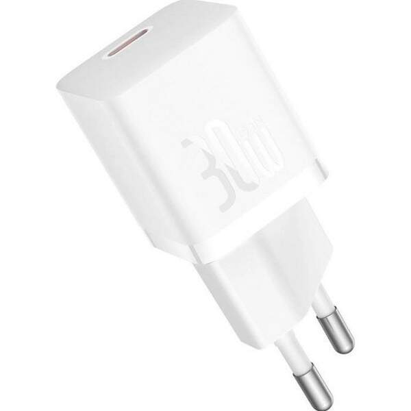 МЗП Baseus GaN5 Fast Charger 1C 30W white (CCGN070502) (шт.)