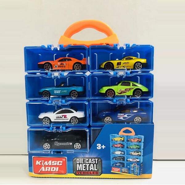 Набір машин мет. арт. XY905-10 (48шт/2) у кейсі (шт.)