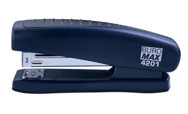 Степлер пластиковий до 20арк. (скоби №24, 26), синій BM.4201-02 (шт.)