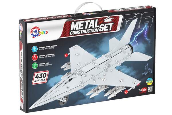 Іграшка "Конструктор металевий ТехноК", арт.9598 (шт.)