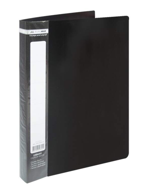 Папка з 60 файлами А4 JOBMAX, чорний BM.3621-01 (шт.)