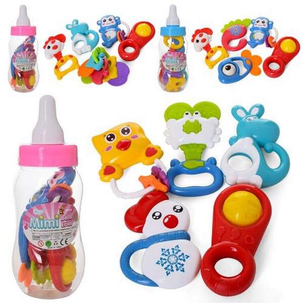 Брязкальце 776-A1-A2-A3 (48шт) 5шт, від 10см, 3види, в колбі, 20,5-9-9см (шт.)