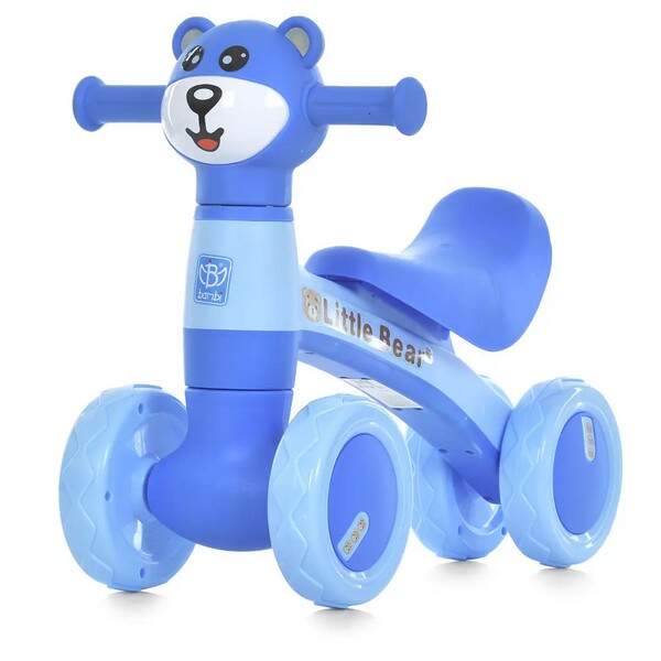 Каталка-толокар M 5762-4 (1шт) музика, світло, синій (шт.)