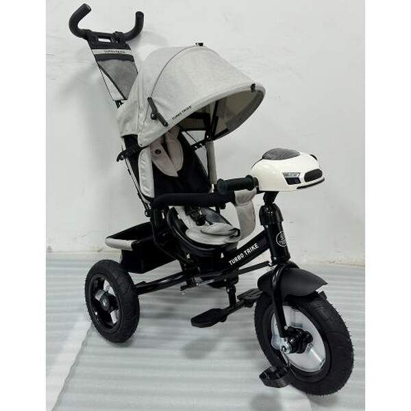 Велосипед MT 1006-12 (1шт) 3 кол.гума(12/10),USB/ВТ,пульт,світло,вільн.хід коліс,гальма,підшипн.,беж (шт.)