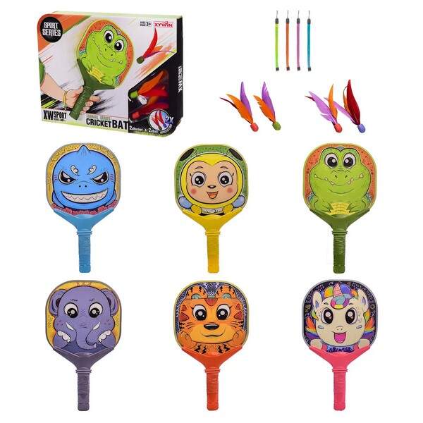 Ракетки 9919-1-6 (36 шт) з 2 м'ячиками в коробці – 36*4*28 см, р-р іграшки – 19*33 см (шт.)