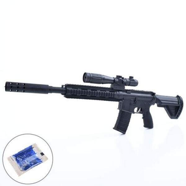 Автомат MH212 (108шт) 48см, водяні кулі, приціл, у пакеті, 16-47-3см (шт.)