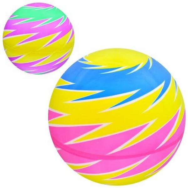 М'яч дитячий MS 3739 (240шт) 9 дюймів, райдуга, 60г, 3види (шт.)