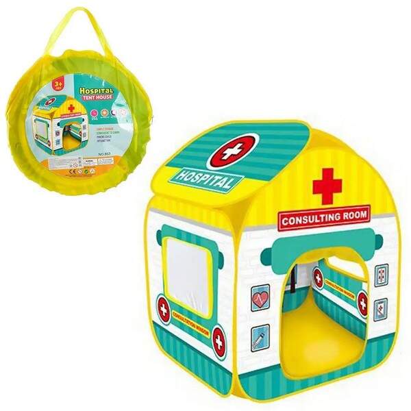 Намет МР 0688 (8шт) будиночок,77-77-в102см,1 вхід,2 вікна-сітки,сумка,37-37-4см (шт.)