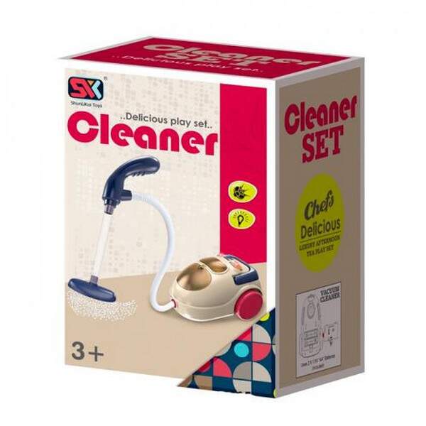 Пилосос SK56C (72шт) 15см, шланг, звук, світло, пінопластові кульки, на бат-ці, в кор-ці, 9-17-10см (шт.)