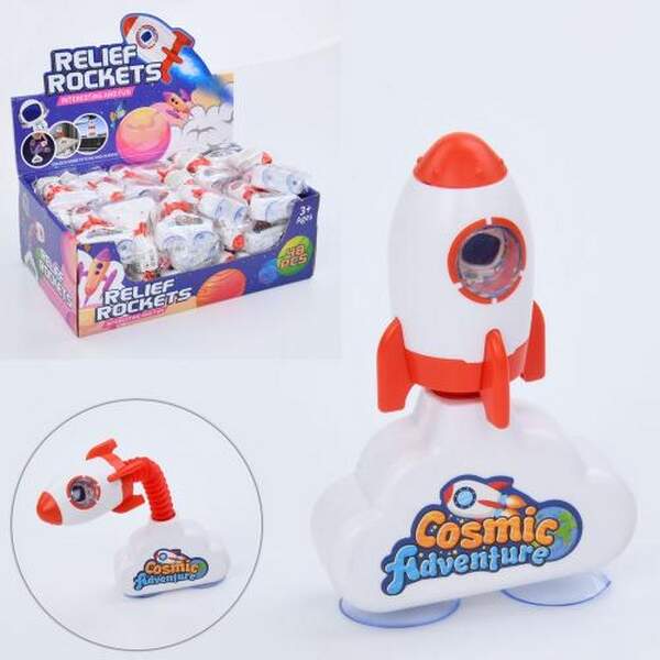 Гра SS-2221 (144шт) космічний корабель 11,5см, антистрес, розтягується, присоски, 48шт в дисплеї (шт.)