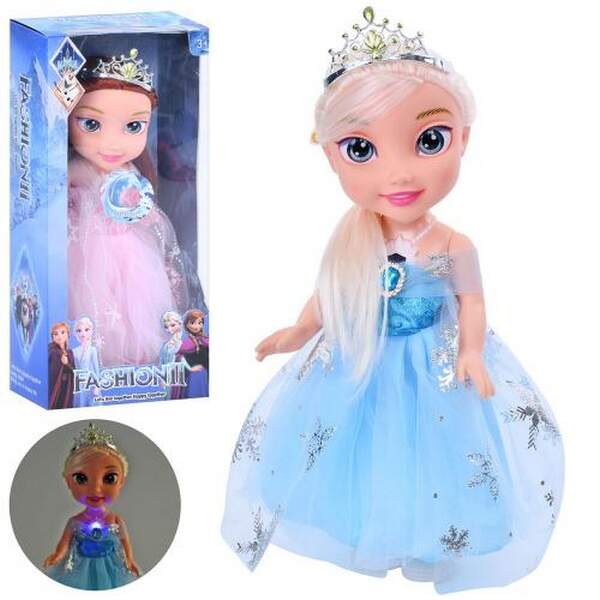 Лялька XY028 (36шт) FR, 32см, музика, світло, 2 види, бат(табл), в кор-ці, 16,7-37-9см (шт.)