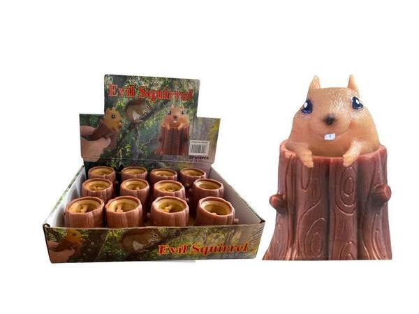 Іграшка №MS-1 антистрес силік. білка 12 шт в упк (6*6)см (288) 0057 (шт.)