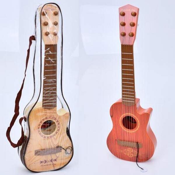 Гітара 180B1 (36шт) 54,5см, 6 струн, медіатор, 2 види, в чохлі, 18-55-7см (шт.)