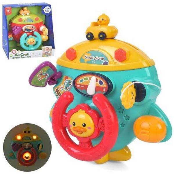 Кермо 840 (24шт) 21-22-10см, музика, звук, світло, рухливі деталі, кріплення-липучки, 2 кольори, на (шт.)