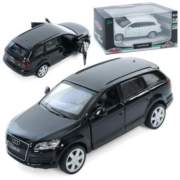 Джип AS-3049 (36шт) АвтоСвіт, 1:43, Audi Q7, метал, інерц, 11см, відчиняються двері, гумові колеса, (шт.)