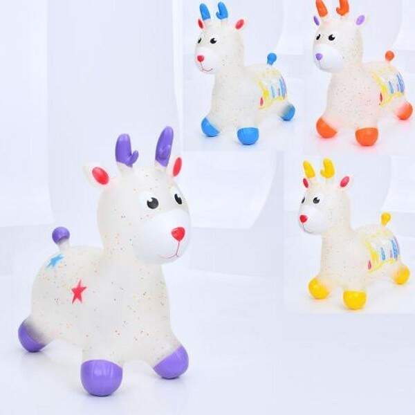 Стрибуни-тварини MS 4148 (30шт) ПВХ, оленятко, 1400г, 4 кольори,  в пакеті, 24-33-9см (шт.)