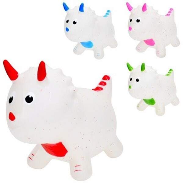 Стрибуни-тварини MS 4149 (30шт) ПВХ, дракон, 1400г, 4 кольори, у пакеті, 32-29-10см (шт.)