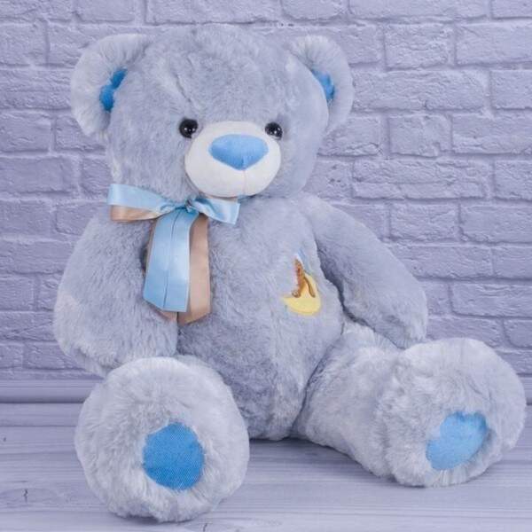 Ведмедик Бублик 1/7 (сірий) 21003-003 (70см) (шт.)