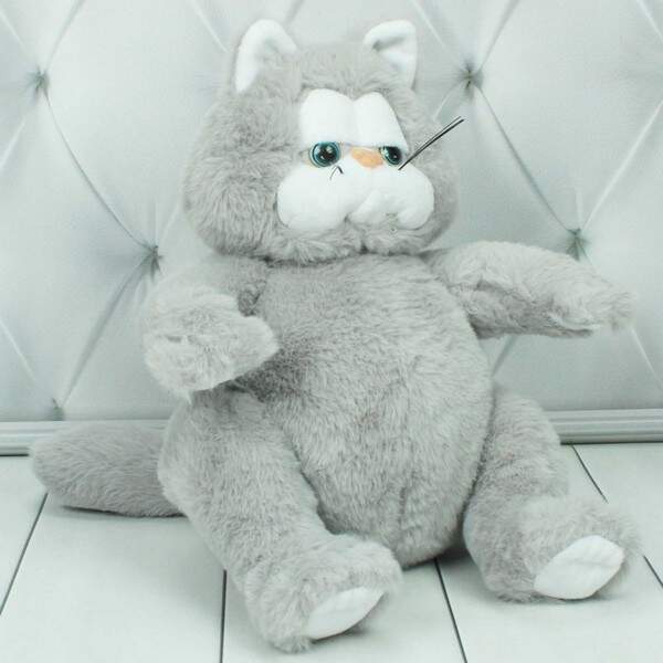 Кiт сидячий  сірий, 00071-30 (26x18x18см) (шт.)