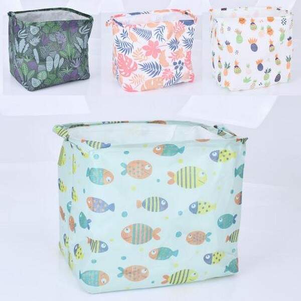 Кошик для іграшок MR 0651-1 (40шт) 50-40-45см, на зав'язці, 2 ручки, 4 види, в пакеті, 50-40-1см (шт.)