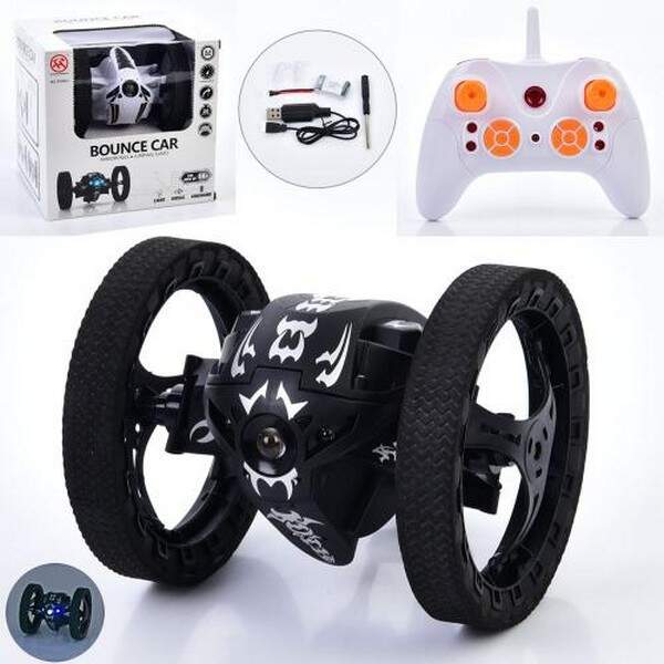 Машинка RH803 (6шт) р/к2,4G, акум, 14,5см, трюкова, музика, світло, колеса EVAUSBзарядне, 2 кольори, (шт.)