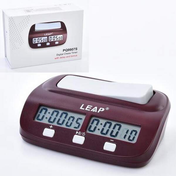 Гра TD202302 (12шт) цифровий шаховий таймер, 13-9-4см, зворотній відлік, на бат-ці, в кор-ці, 15,5-1 (шт.)