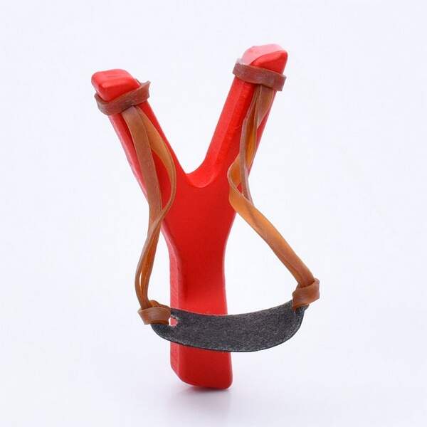 Дерев'яна іграшка MD 0861 (50шт) рогатка, 15см, 4 кольори, 12-18-2см (шт.)