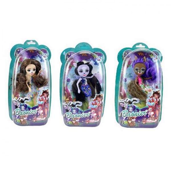 Лялька JJ8572-15-16-17 (108шт) EN, 15см, шарнірна, 3 види, в слюді, 13,5-24,5-5,5см (шт.)