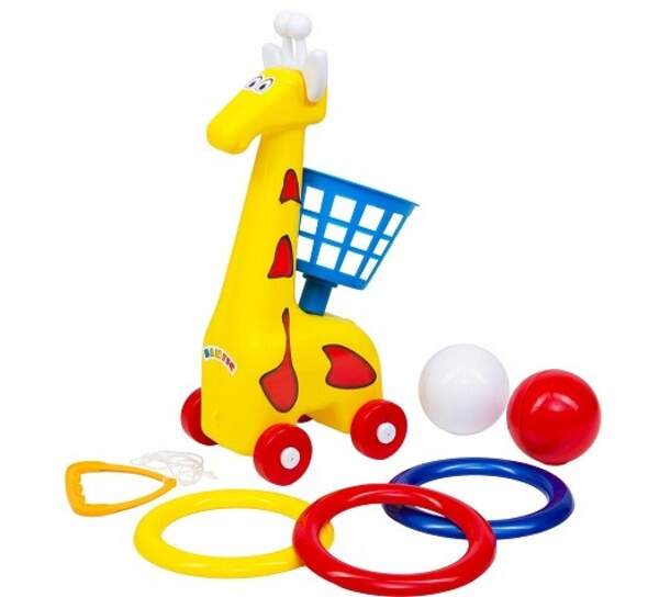 Набір дитячий кільцекид Жираф №5 арт 1105 (3 в 1) Бамсик (шт.)