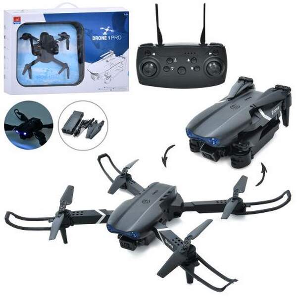 Квадрокоптер BR17С (6шт) р/к2,4G, 33см, акум, світло, камера, Wi-Fi, 6 каналів, запасні лопаті, в ко (шт.)