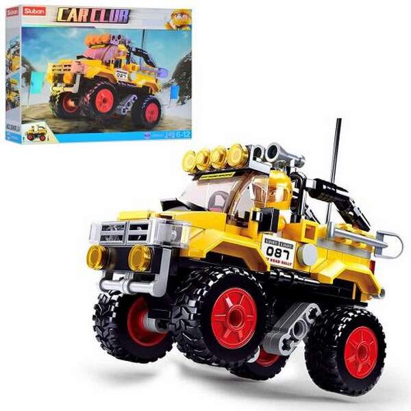 Конструктор SLUBAN M38-B0663A (60шт) позашляховик, 149дет, фігурка, в кор-ці, 23,5-19-4,5см (шт.)