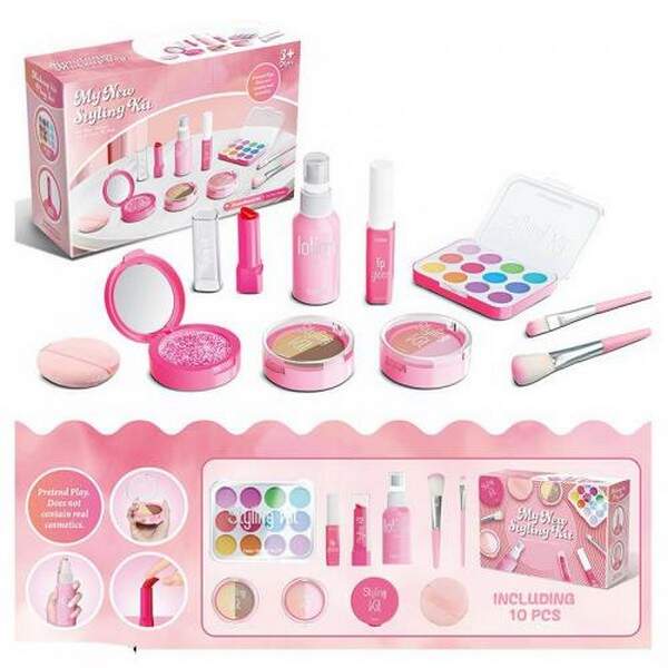 Косметика 598025 (60шт) пензлики, палетка, флакони, муляж, в кор-ці, 18-12-6см (шт.)