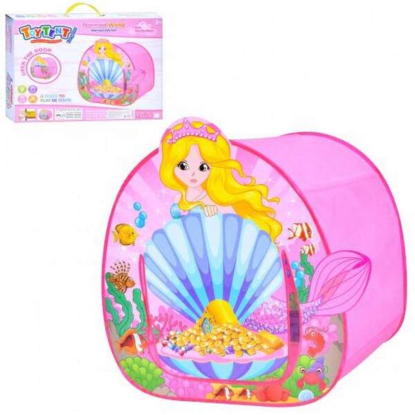 Намет MR 1122 (12шт) будиночок, 83-83-72см, вхід-накидка з ліпучкою, 1вид(русалка), в кор-ці, 43-33- (шт.)