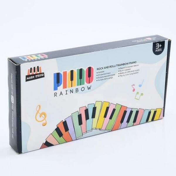 Синтезатор 666-21 (6шт) 49см, 25клавіш, запис, акум, USB-зарядне, в кор-ці, 31-16-4см (шт.)