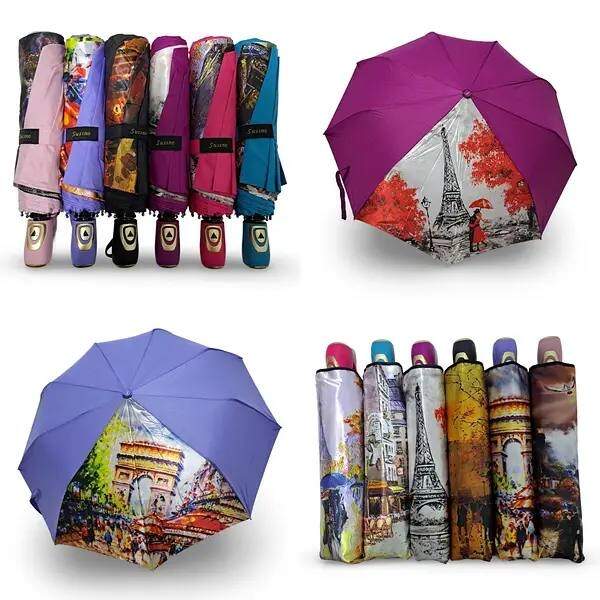 Парасолька 467 жіноча напівавтомат (шт.)