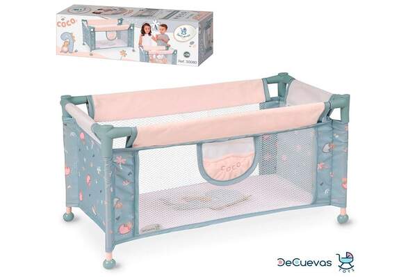 Манеж 50080 (12шт) для ляльки, 29-50-в30см, принт-динозавр, метал, в кор-ці, 34-10,5-9,5см (шт.)