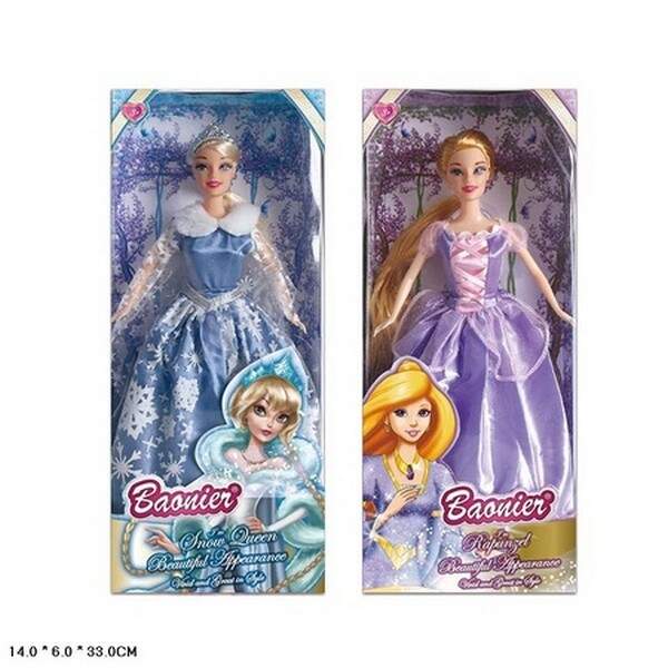 Лялька Baonier 28см JJ8702 принцеса 2в.кор.33*6*14 /108/ (шт.)