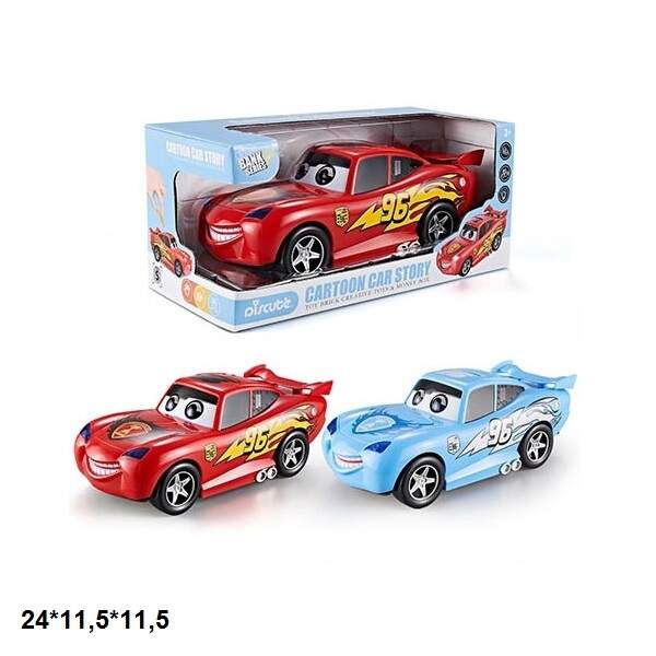 Скарбничка 6611 Тачки батар.муз.світ.2кол.кор.24*11,5*11,5 /60/ (шт.)