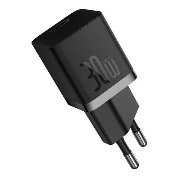 МЗП Baseus GaN5 Fast Charger(mini) 1C 30W EU Black CCGN070401 (шт.)