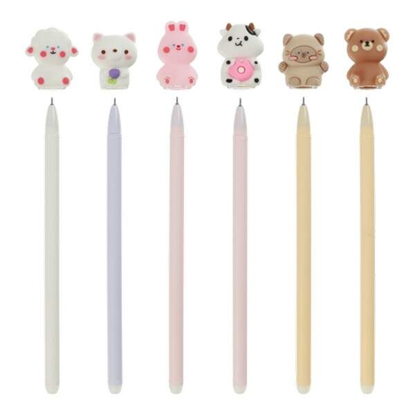 Ручка гелева Пиши-стирай, BEST FRIENDS, 0,5 мм, синя ZB.2218 (36шт в уп) (шт.)