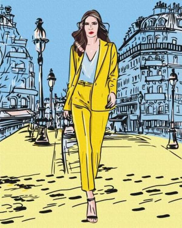 Картина за номерами "Сильна", 40*50, PATRIOT, KIDS Line ZB.64095 (шт.)