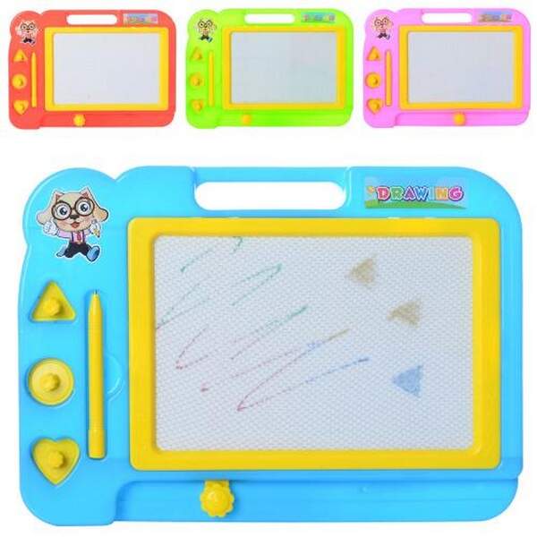 Досточка BJL-660 (96шт) для малювання, кольорова, печатка 3шт, ручка, 4 кольори, у пакеті, 27,5-20-2 (шт.)